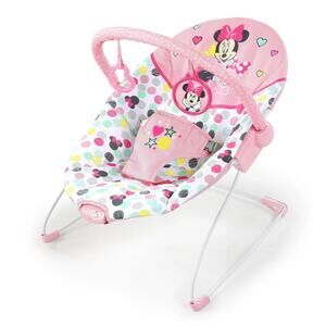 Bright Starts Minnie Mouse Spotty Dotty Vibrating Bouncer